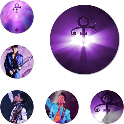 Prince Rogers Nelson 5 logo Badge Brooch Pin Accessories For Clothes Backpack Decoration gift