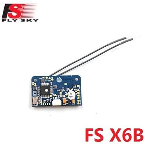 10 pcs Flysky FS X6B Receiver AFHDS 2A System Transmitter 2.4G 6 Channel w/ Voltage Sensor