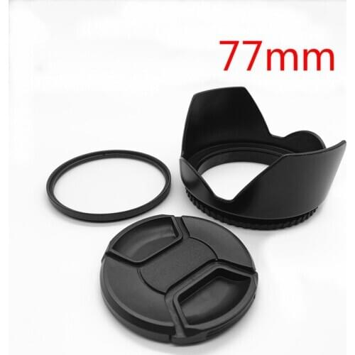 77mm Lens Hood Cap UV Filter for CANON EF 70-200mm F/2.8 Lens ,EF 24-70mm F2.8 L USM