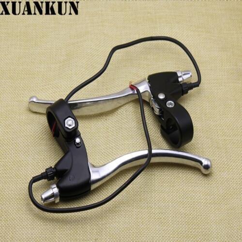 XUANKUN Aluminum Pedal Electric Car Battery Electric Bicycle Brake Handle Brake to Brake