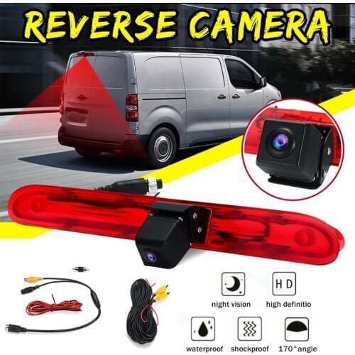Car Rear View Camera Reverse Brake Light Camera for Peugeot Expert Van for Citroen Dispatch for Toyota Proace Van 2016