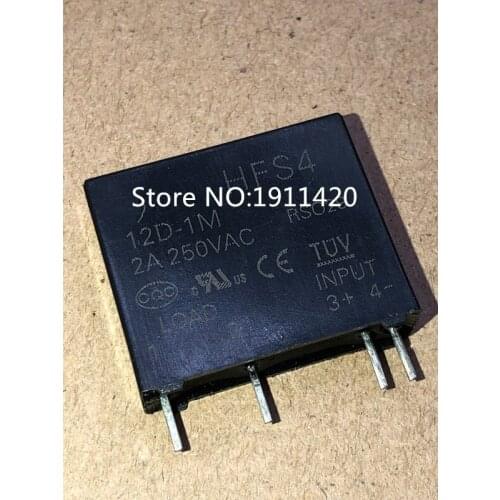 Free shipping 5pcs/lot HFS4 12D-1M 2A250VAC DIP-4 Best quality