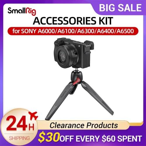SMALLRIG COLD SHOE MOUNT&TRIPOD KIT FOR SONY A6000 3150