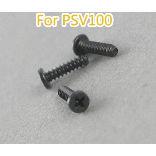 50PCS Black housing Shell Screws Set for PS Vita PSV1000 Game Console for PSV1000 PSVITA PSV 1000