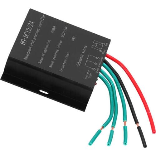12V 24V 800W Wind Turbine Generator Controller Waterproof Battery Charging Regulator