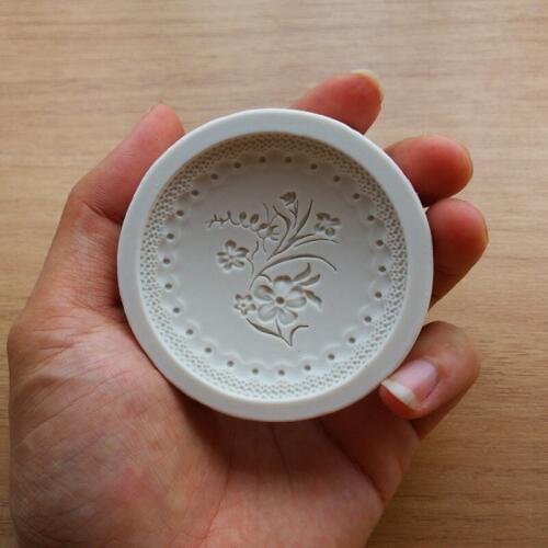 3D Round Lace fondant cake molds Fondant decoration soap chocolate mould for the kitchen baking cake tool SQ1787