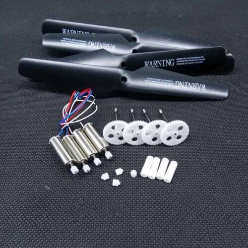 Main gear motor engines gears propeller blades for H31 2.4Ghz 4ch rc drone Quadcopter