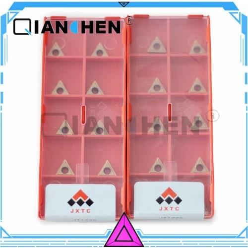 Original JXTC TCMT090204-HF JT1225 TCMT090208-HF JT1225 (10pcs/lot) Tungsten Carbide Cutting Tools Insert Internal Turning Tool
