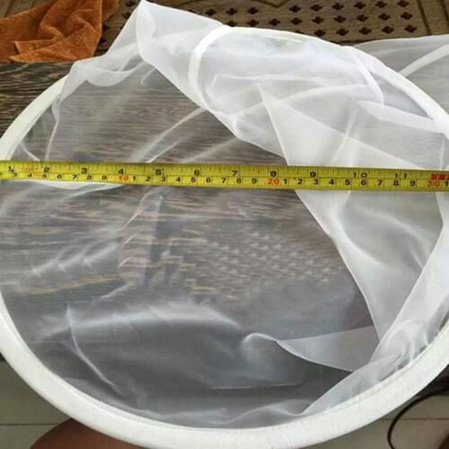 Strainer Net Honey Filter White Screen Pure Funnel Shape Sieve Mesh Impurity Filter Cloth Nylon Beekeeping Supplies Tool