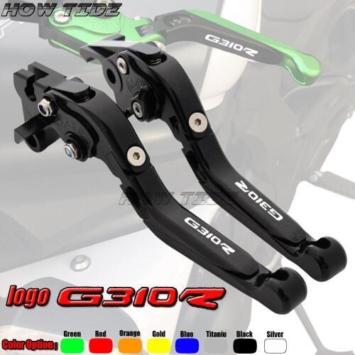 Motorcycle Folding Extendable CNC Moto Adjustable Clutch Brake Levers For BMW G310R G 310R 2017 2018