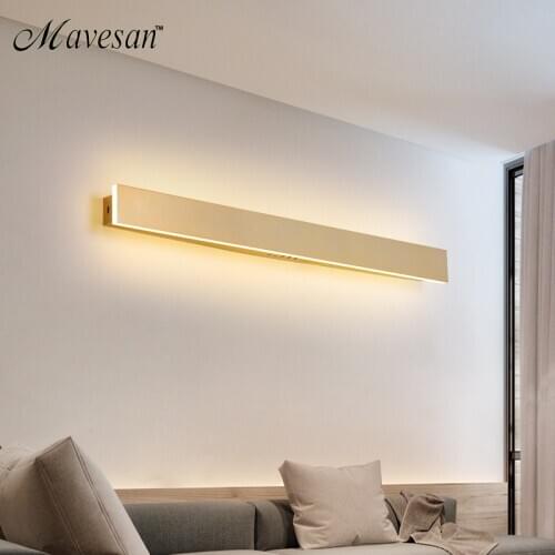 Modern LED Wall Lamp for living room Simple Bedroom Bedside Indoor Wall lamps Acrylic Bedside Decorative Wall Light
