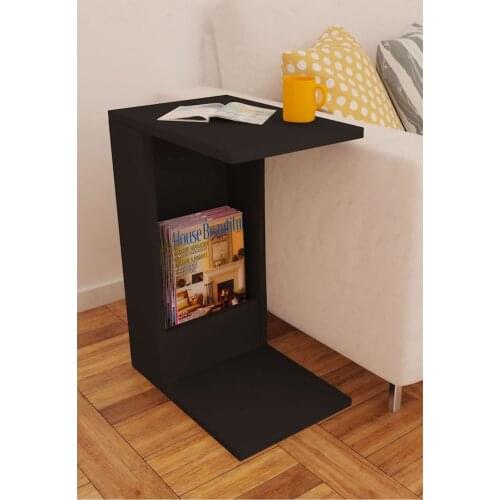 Modern Drop Side Coffee table Black coffe table