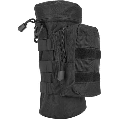 Outdoor Water Bottle Pouch Holder Military Molle Kettle Backpack Bag Camping Hiking Large capacity waterproof Water Bottle Pouch