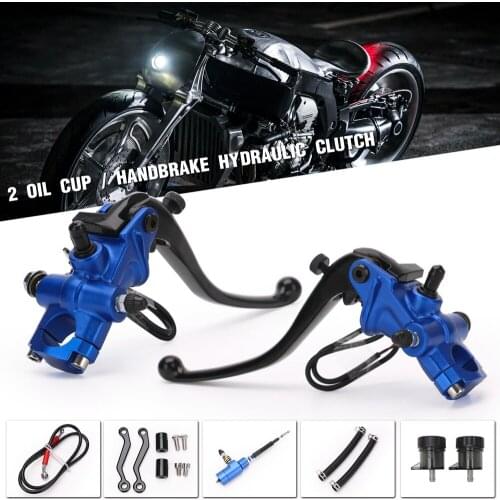 Universal motorcycle refitting accessories oil cup oil tube pump full set of brake clutch suitable for Honda Yamaha Kawasaki