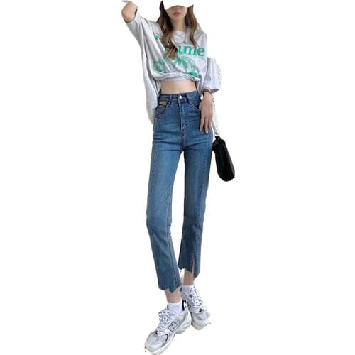 Женские зауженные джинсы ZingRenata China At AliExpress