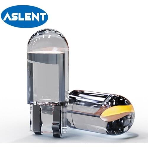 10/20/30pcs T10 W5W 168 501 192 2825 COB LED Car Wedge Parking Light Side Door Bulb Instrument Lamp Auto License Plate Lights