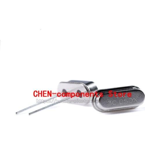 10pcs in-line passive crystal oscillator/HC-49US 30MHz 20ppm 20PF X49SD30MSD2SC