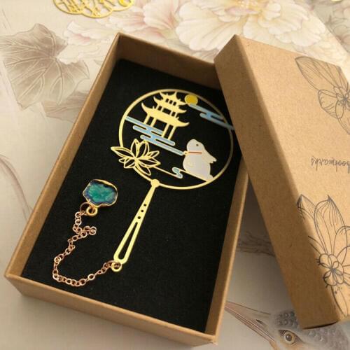 5*9CM The Untamed Grandmaster of Demonic Cultivation Metal Chinese Classical Wei Wuxian Prop Bookmark Gifts