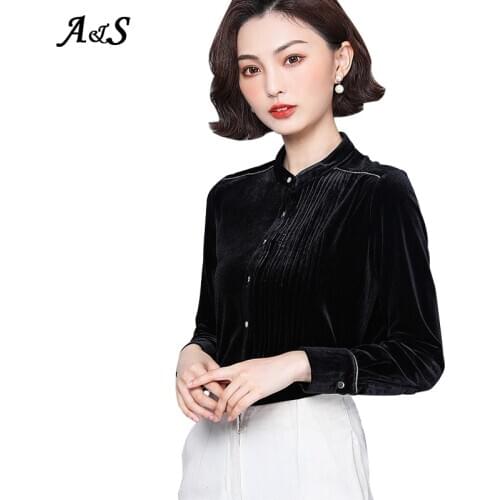 Черные блузки Anbenser China At AliExpress