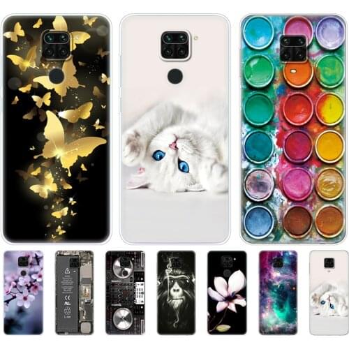 Case For Xiaomi Redmi Note 9 Silicon Soft Tpu Phone Cover For Redmi Note 9 Pro Case On Note 9 Pro Max Back Protective Bag Bumper