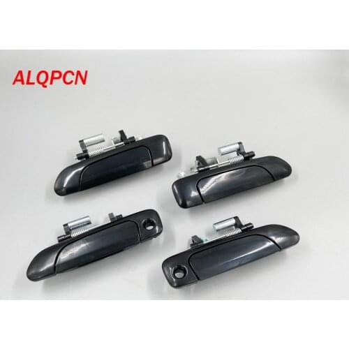 Black door outer handle for honda city jazz 2002-2008
