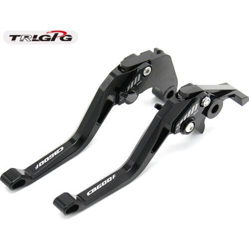 For Honda CB600F Hornet 2007 2008 2009 2010 2011 2012 2013 CNC Folding&Extending Red Motorcycle Brake Clutch Lever