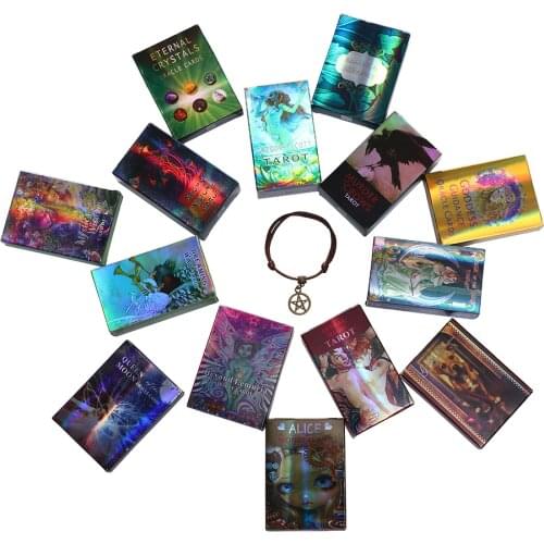 Card Game Tarot del Oracle Toy Divination Mystery Riding Electronic Guide Predicting Brain