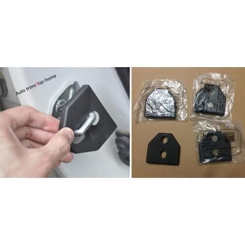 Plastic Inner Door Lock Cover Trim Protection kit 4 pcs For subaru forester 2009 - 2016 / xv 2008 - 2016 / outback 2009 - 2016