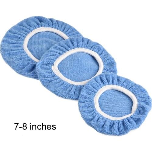 Hot Microfiber Sponge Cover Eco-Friendly Durable Auto Polishing Machine Waxing Polishing Buffer Bonnet Pad Multiple Sizes