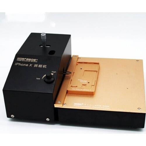Mobile Phone Screen Stand Separator Machine Frame Removal Machine Equipment BOZAN 9809+ for ip X XS XR