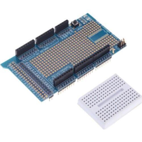 New Prototype Shield ProtoShield V3 + Mini Bread Board For Arduino MEGA