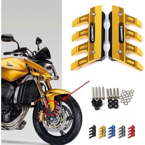 For HONDA CB600F CB 600F HORNET 600 Motorcycle Mudguard Front Fork Protector Guard Block Front Fender Slider Accessories