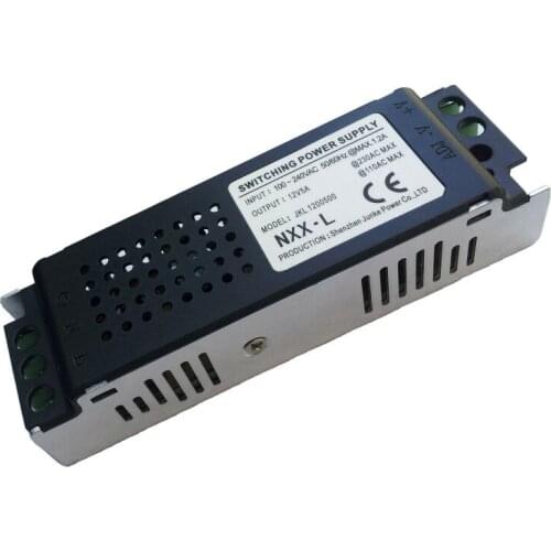 [Seven Neon]Free shipping high quality slim size AC100-240V/DC 12V 5A 60W switching power supply,LED display light driver