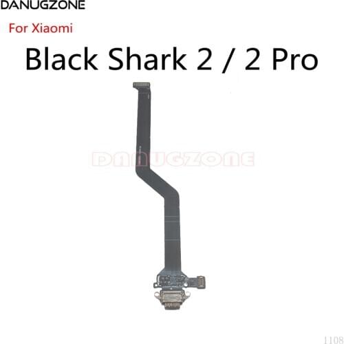 USB Charging Port Dock Plug Socket Jack Connector Charge Board Flex Cable For Xiaomi Mi Black Shark 2 PRO 3