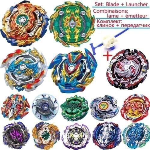 Original Rotating gyroscope B122 B118 B117 B115 metal fusion toupie Top Combat gyroscope with launcher kids Christmas gift toys