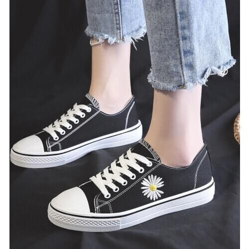 Women Shoes New Leisure Ms Canvas Off White Brand Sneakers