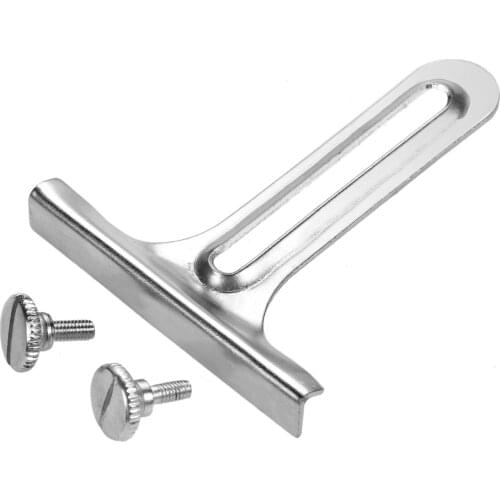 80*64mm Metal Sewing Machine T Gauge/Sewing Edge Guide With Sewing Machine Screws AA8260