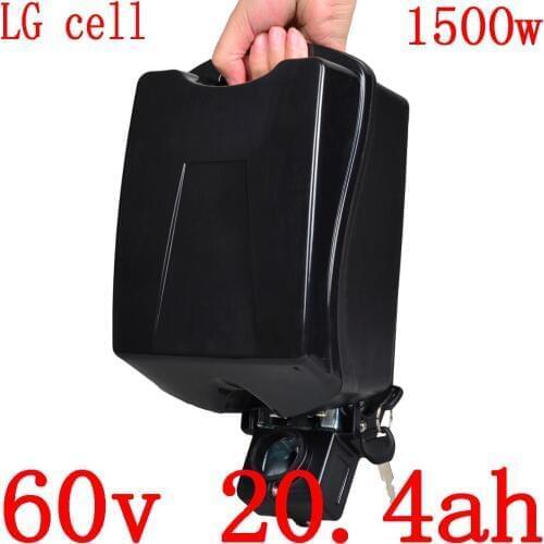60V battery 60V 20AH electric bicycle battery 60V 17AH 20AH 24AH Lithium battery use LG cell for 60V 1000W 1500W motor free duty
