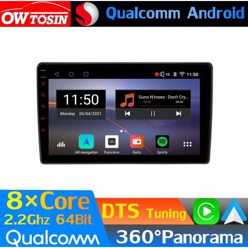 Qualcomm 8Core Android Car Media For Ford C-Max S-Max Fiesta Kuga Focus 2003-2010 GPS 360 Camera Radio CarPlay HDMI 4G WiFi HIFI