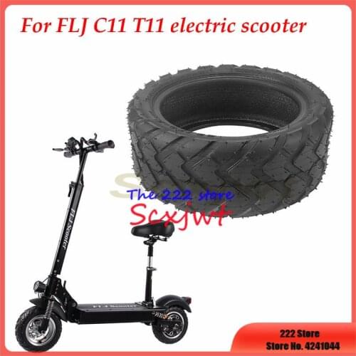 ChaoYang 80/60-6 Tubeless Tyre 10 Inch Scooter Tire for FLJ C11 T11 Electric Scooters Outer Tire Front Wheel Rear Motor Wheels
