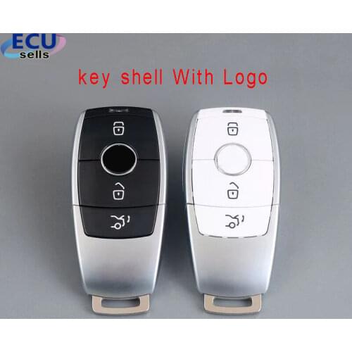 Car Key Case Shell For Mercedes Benz 2017 E Class E43 E300 E400 W213 2018 S Class Car Styling Replacement Cover
