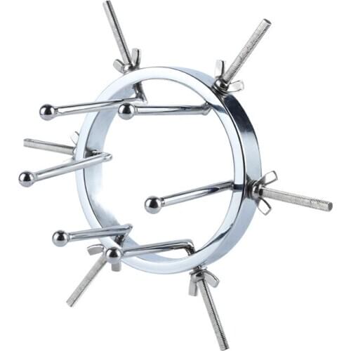 Stainless Steel Extreme Anal Spreader Vaginal Dilator Speculum Mirror Adult Anus Dilators Plug Sex Toys For Men Women