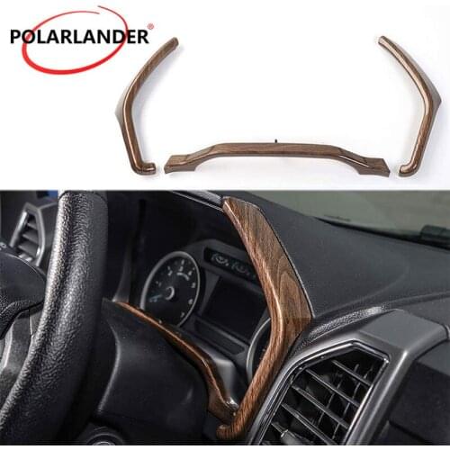 Chrome Instrucment Panel 6Colors Prevent scratches&wear Dash Board Decorative Trim Fashion For F/ord F150 2015 2016 2017