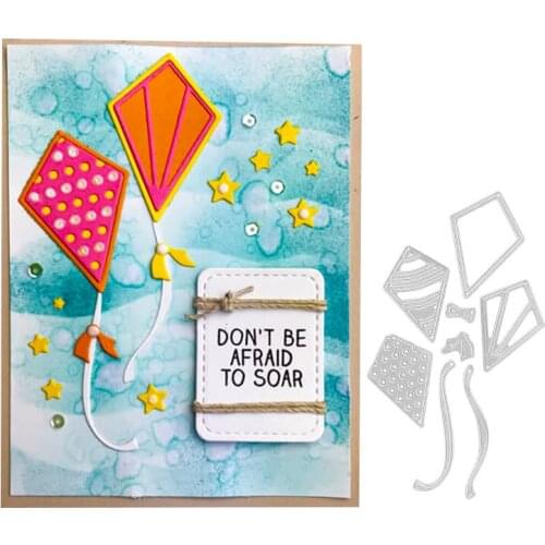 Julyarts Kite Dies 2021 New Arrivals Scrapbook Album Crafts Embossing Cut Dies Paper Cutting Templates
