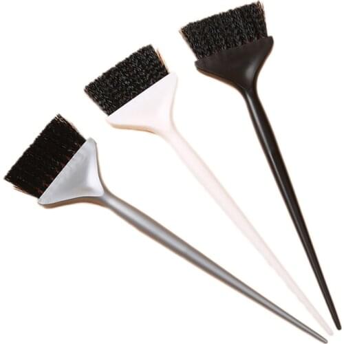 3pcs/set Hair Dye Brushes Soft Smooth Bristles Dual-Purpose Brush Salon Hairdresser Hair Coloring Bleach Tint Paint Tools 1558