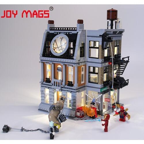 JOY MAGS Led Light Kit For 76108 Sanctum Sanctorum Showdown Compatible With 07107 10840