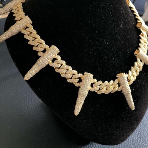 12mm cuban chain for men dropping shipping