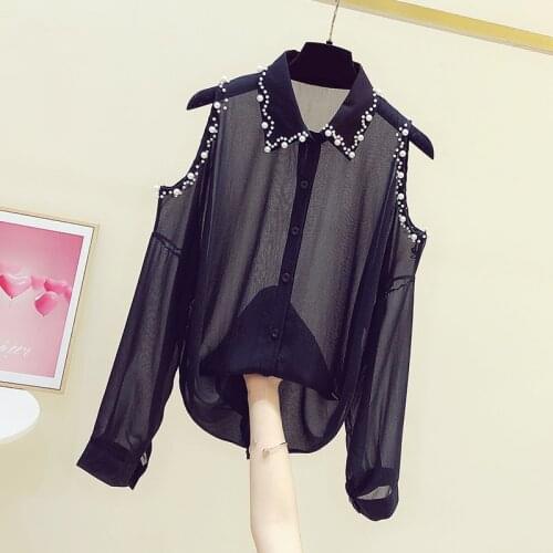 Черно-белые блузки NANCYLIM China At AliExpress