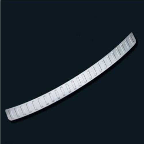 Car stainless steel Exterior+Interior Rear Trunk sill plate cover For VW Tiguan 2017 2018