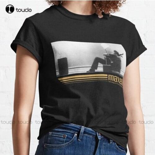 New 80S Retro Cassette Ad Mixed Tape Audio Cassette Classic T-Shirt Orange Shirt S-3Xl Unisex